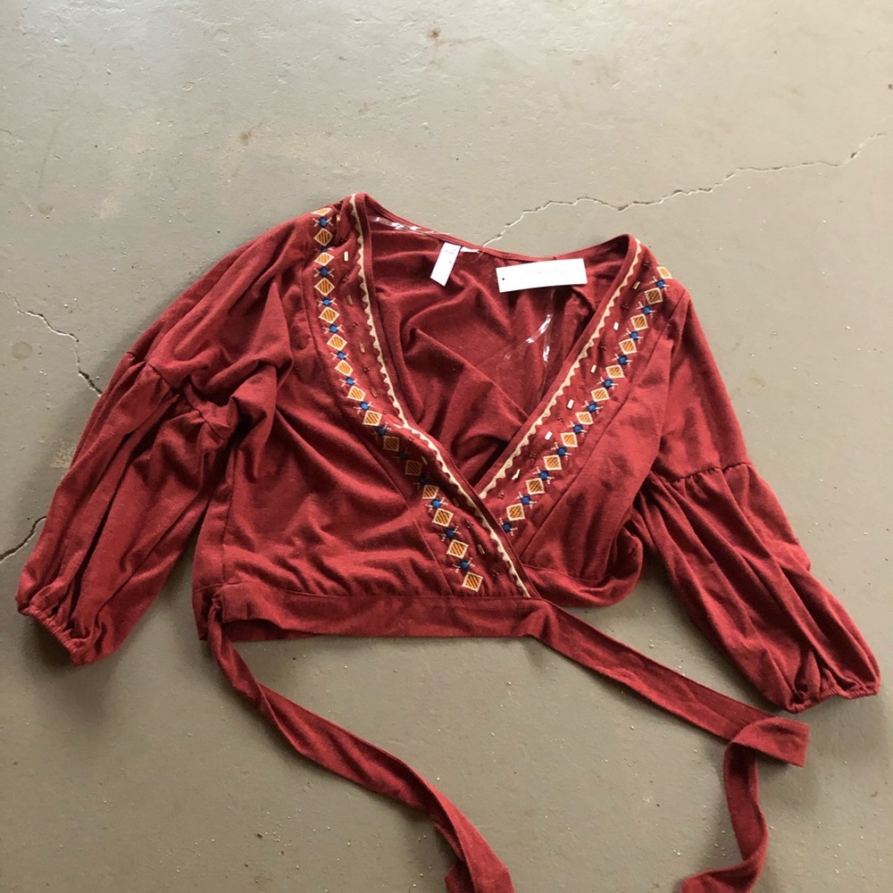 Francesca Wrap Shirt